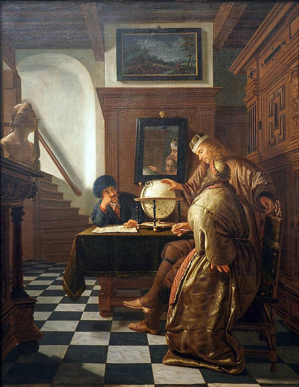 Geographers at Work, Cornelis de Man