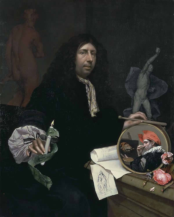 Self Portrait, Johannes van Wijckersloot