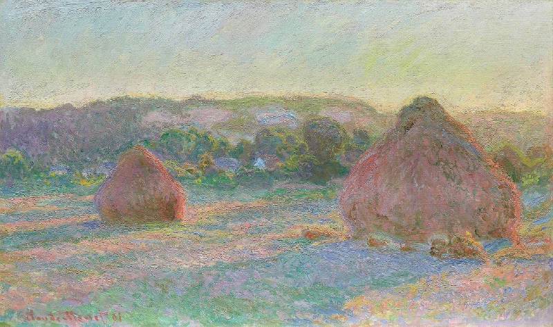 Stacks of Wheat (End of Summer), Claude Monet