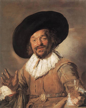The Merry Drinker, Frans Hals