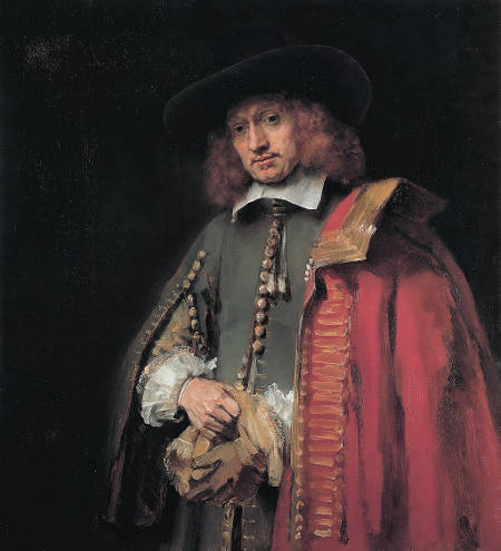 Portrait of Jan Six, Rembrand van Rijn