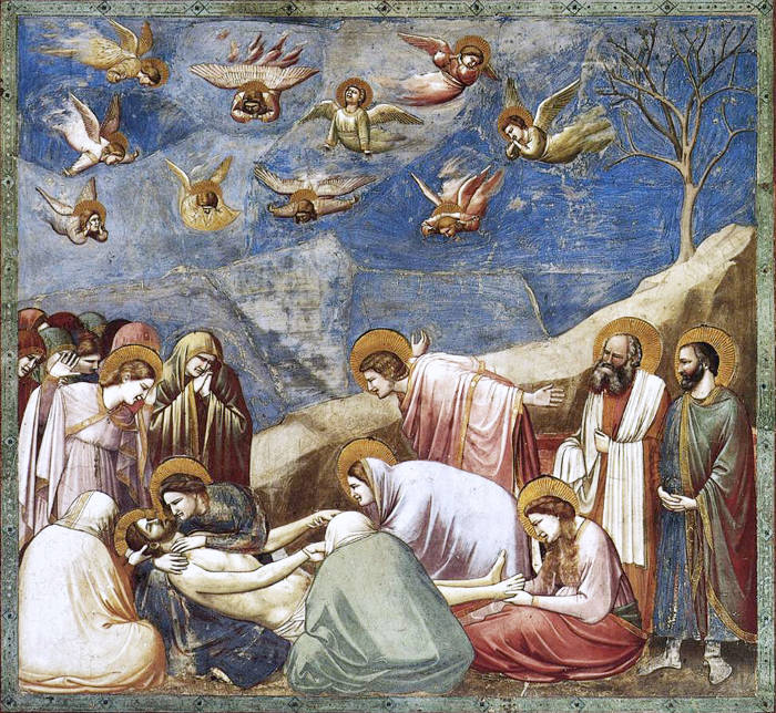 Lamentation (The Mourning of Christ) , Giotto