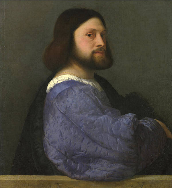A Man with a Quilted Sleeve, Titian