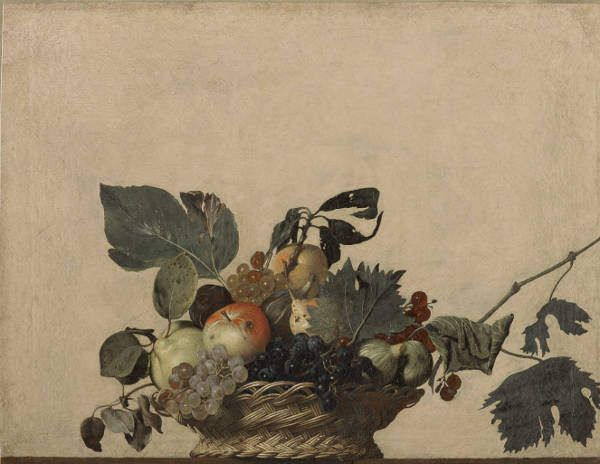 Basket of Fruit, Caravaggio