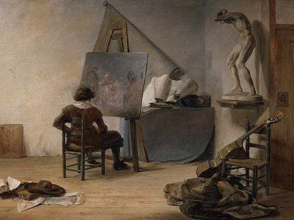 Interior of a Painter's Studio, Jan Davidsz. de Heem