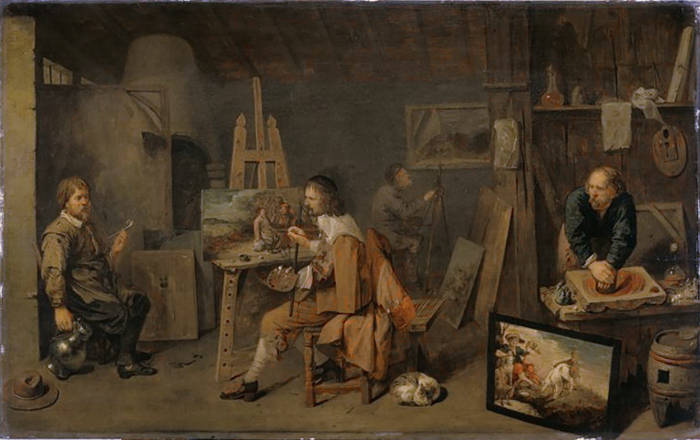 Painter's Studio, David Ryckaert III