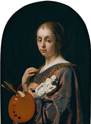 The Allegory of Painting, Van Mieris