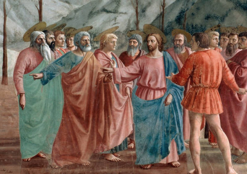 The Tribute Money, Masaccio