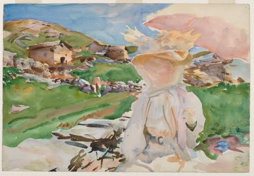In the Simplon Pass, John SInger Sargent