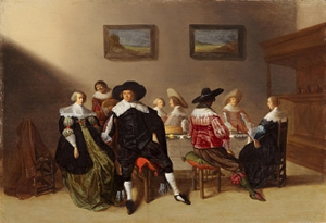 A Wedding Breakfast, Anthonie Palamedesz