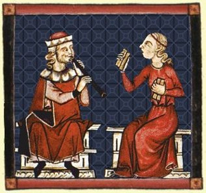Illustration to Cantiga 330