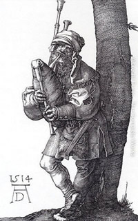 Durer, bagpipe