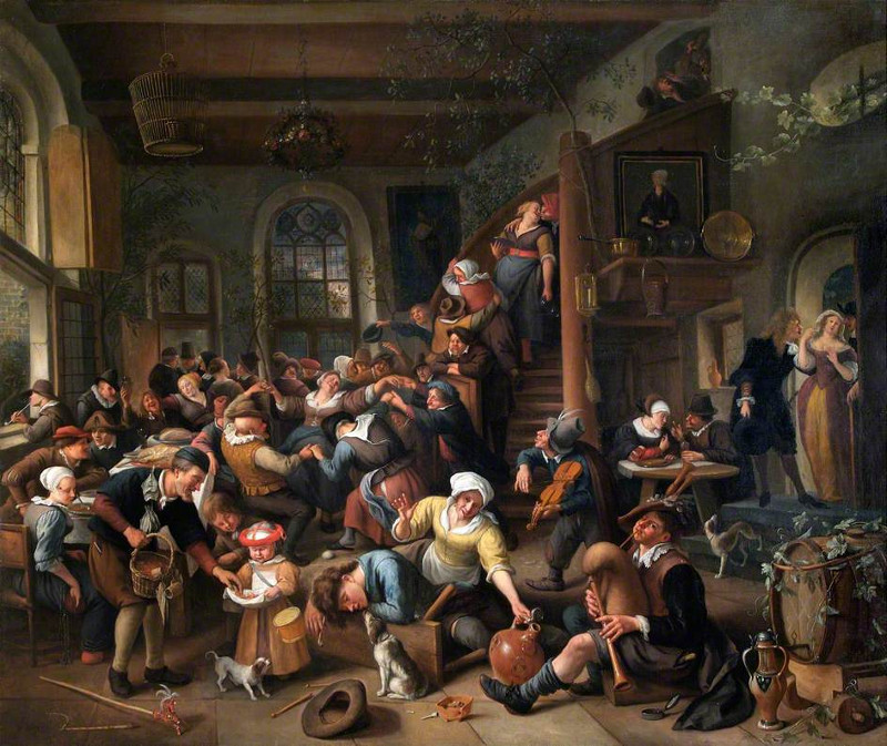 the Egg Dance, Jan Steen