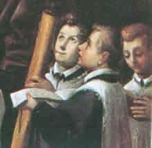 Ricci, detail, showing the bajónista