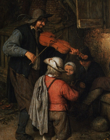 Adriaen van Ostade, The Violinist