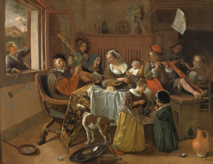 Merry Family, Jan Steen