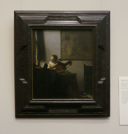 Woman with a Lute, Johannes Vermeer