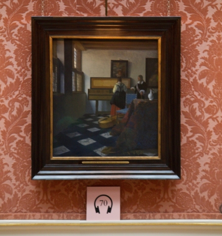 The Music Lesson by Johannes Vermeer