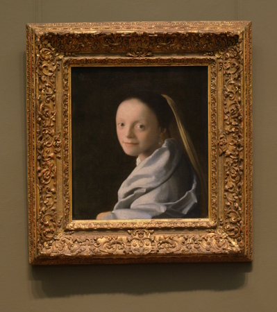 Study of a Young Woman, Johgannes Vermeer