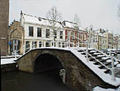 Snow on Delft