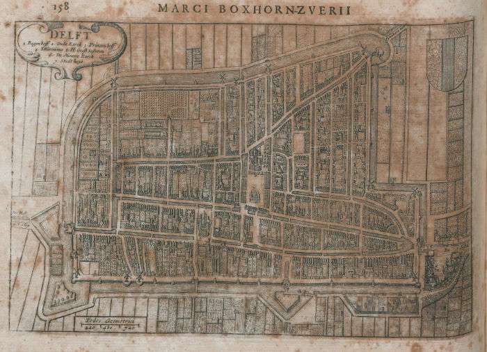 Map of Delft