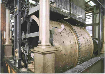 The speeltrommel in the belfry of Ghent