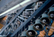 Detail of a tuimelaar-system