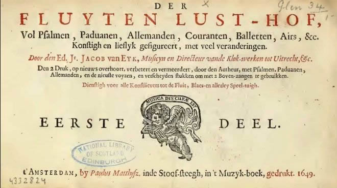 Flute Music by Van Eyk