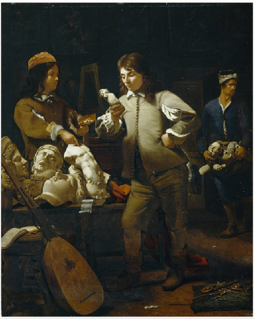 Micaeil Sweerts, An Artist's Sudio