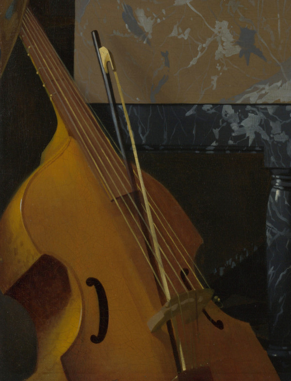A Lady Seated at a Virginal (detail) , Johannes Vermeer