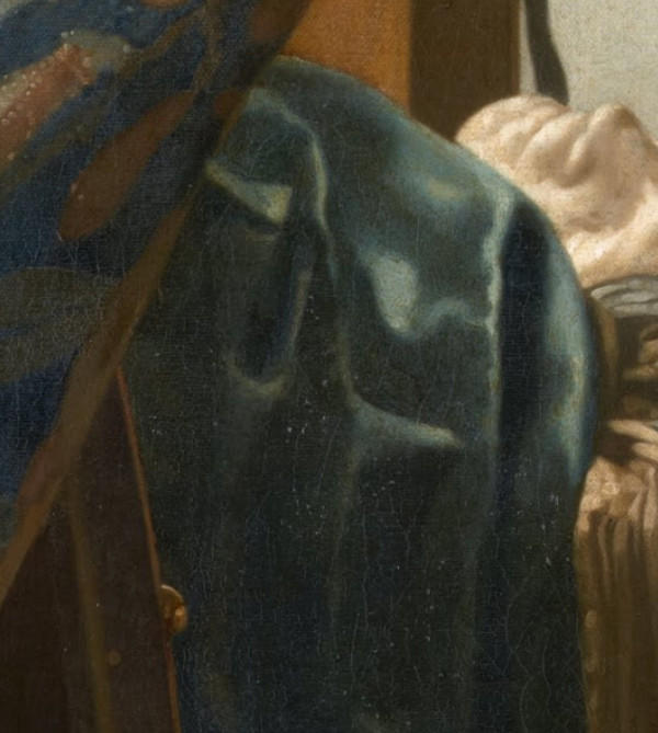 The Art of Painting (detail), Johannes Vermeer
