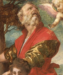 Andrea de Sarto (detail of an unfinished painting)