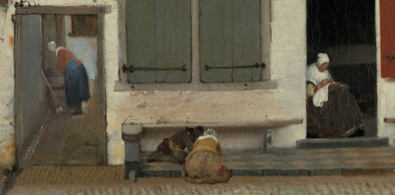 The Little Street (detail)