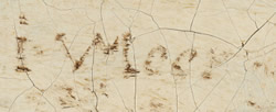 signature of Johannes Vermeer's The Little Street