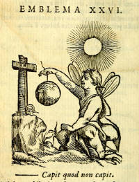 J. C. Jegher, after Erasmus Quillinus. "Capt Quod Non Capit," 