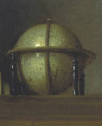The Geographer (detail), Johannes Vermeer