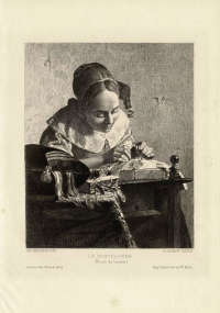A Woman Sewing, Leger