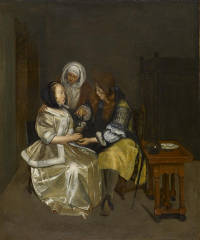 A Glass Of Lemonade, Gerard Terborch (Workshop)