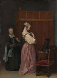 A Young Woman at her Toilette