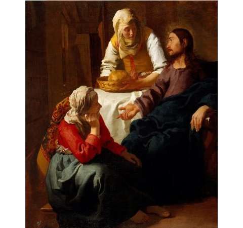 Christ in the House of Martha and Mary