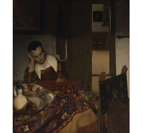 A Maid Asleep