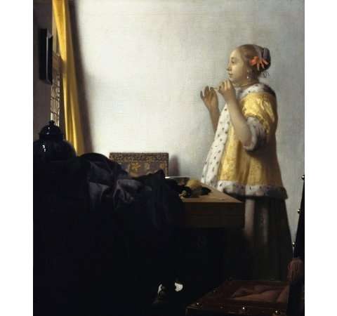 Woman with a Pearl Necklace