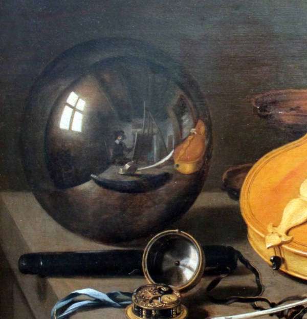Still Life with Crystal Ball, Pieter Claesz.