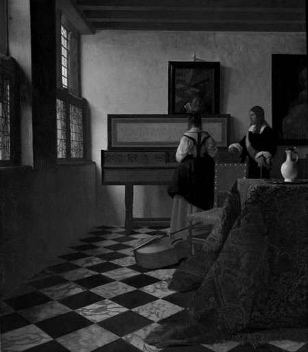 The Music Lesson, Johannes Vermeer