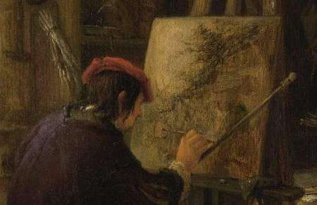 The Painter's Studio, Adriaen van Ostade
