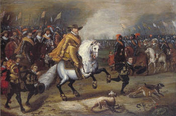 Prince Maurice of Orange during the Battle of Nieuwpoort (1600), 	
Henri Ambrosius Pacx
