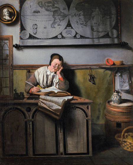 The Account Keeper, Nicolas Maes