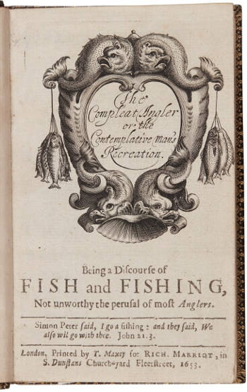 The Compleat Angler,Izaak Walton 