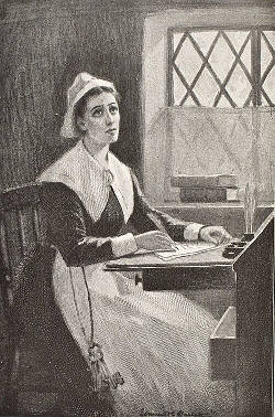 Nineteenth-Century Depiction of Anne Bradstreet,  Edmund H. Garrett. 