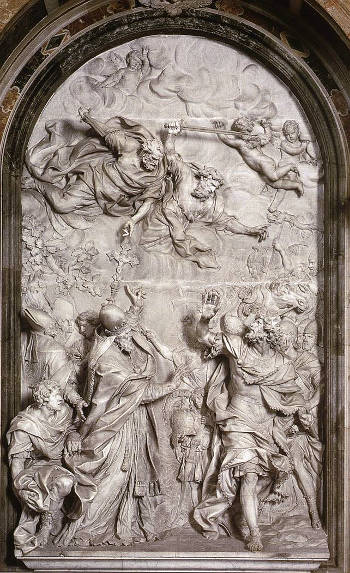 The Meeting of Pope Leo I and Attila, Alessandro Algardi